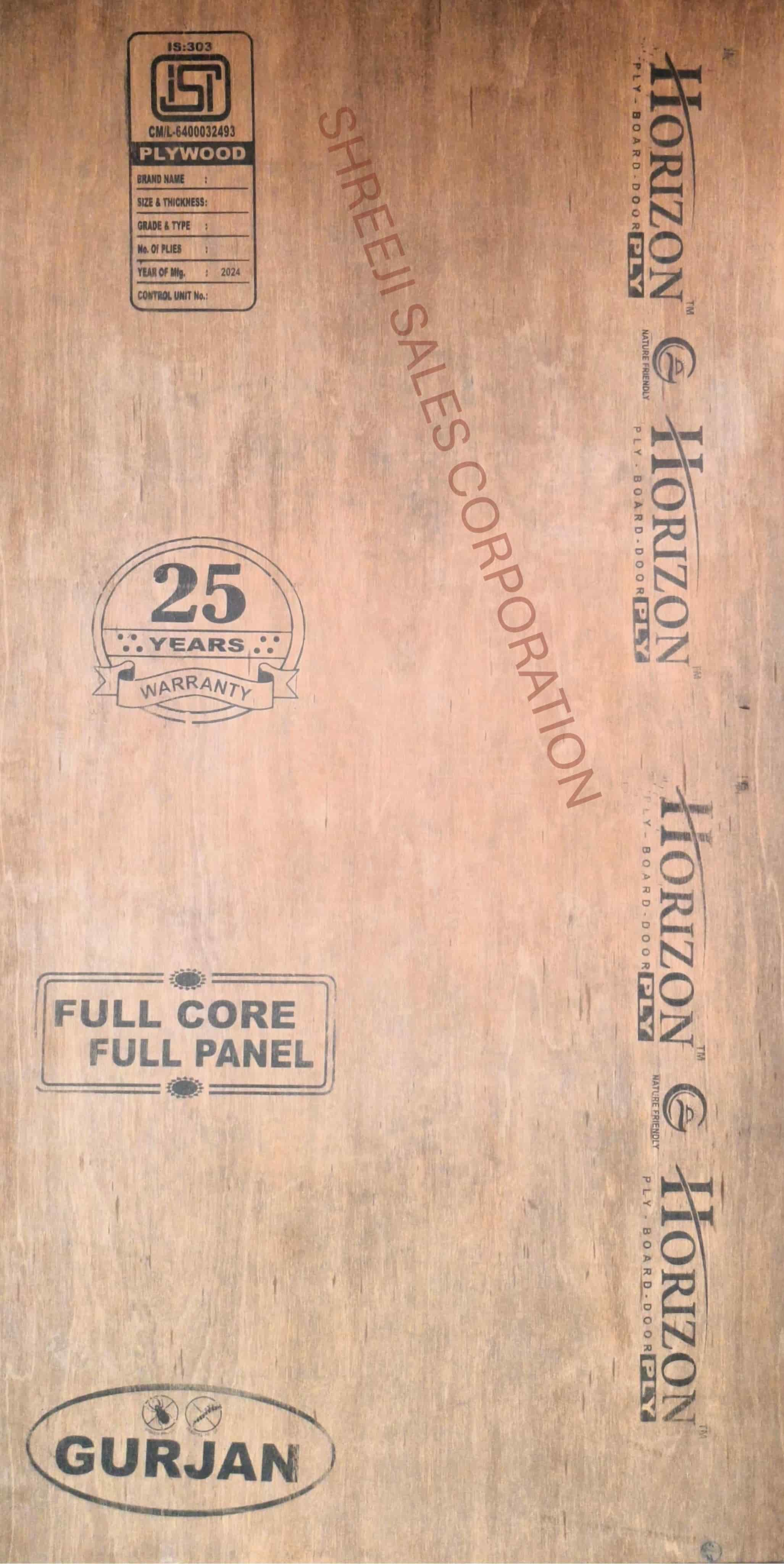 Full Horizon MR grade plywood sheet